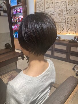 ヘアリゾート粋 ティガ 池袋店(tiga) 艶髪/大人丸みショート