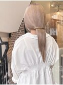 シルバーベージュカラー