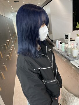 ロンドシエル 横浜(Lond ciel) ネイビーカラー/ブリーチカラー