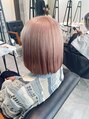 ポリッシュヘアーメイク 金町店(POLISH hair make)&nbsp;ブリーチ2回ホワイトピンクカラー