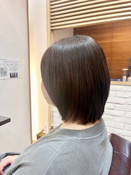 ヘアー グリーン(hair green) 30代40代50代ナチュラルボブ【髪質改善トリートメント百合ヶ丘】