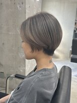 ラック(LUCK)&nbsp;ショートバレイヤージュ/グレージュ/シルキーベージュ/船橋