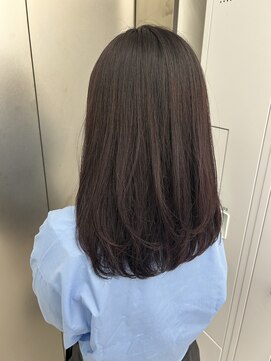 ビューナゴヤ 名駅(VIEW NAGOYA) 前髪/イメチェン/こなれミディ/レイヤーカット/ラベンダーカラー