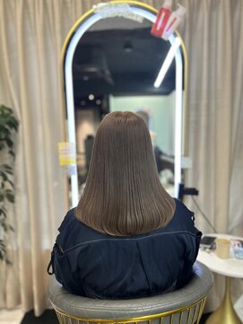 ルフレ 新宿本店1st(Reflet) シアーグレージュ/髪質改善トリートメント