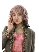 ステラ ヘア デザイン サロン(STELLA hair design salon)&nbsp;デザインカラー×ガーリーウルフ　A