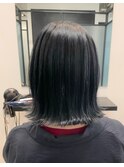 ブルーブラック×ボブ
