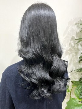 アミー 銀座(Ammy) #コテ巻き風パーマ #パーマロング#韓国風パーマ#デジタルパーマ