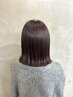 【鈴木指名限定】透明感カラー＋似合わせカット＋最上質4stepトリートメント