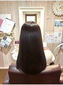 さらさらストレート/フェミニンロング/うるつや/似合わせカット
