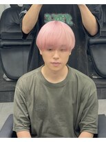 メンズペレ 渋谷(MEN'S PELE)&nbsp;MEN’S HAIR/ブルーブラック/フェザーパーマ/渋谷