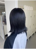 艶髪ブルーブラック