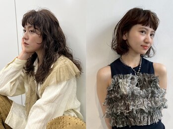 エディット トウキョウ(e.dit tokyo)の写真/ダメージレスにこだわったパーマで扱いやすさ抜群のスタイルに。忙しい毎朝のスタイリングも楽々！