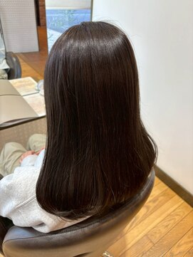 ヴァンカウンシル 一宮店(VAN COUNCIL) 毛先の自然な内巻きが清潔感と大人の品格をプラス◎ストレート