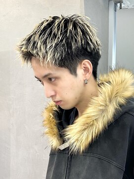 アビーファイブ(ABBEY 5) アクティブショートメンズヘアスパイキーショートメンズmen's