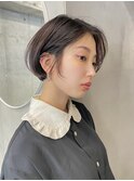ボブウルフハッシュカットショートウルフボブ小顔カット