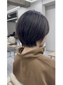 地毛風カラー☆似合わせショートヘア