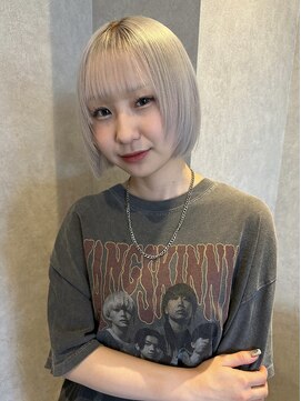 チル 福井駅前店(Chill) 福井ハイトーンレイヤー艶髪髪質改善トリートメントホワイト