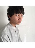 ナチュラル束感メンズショート