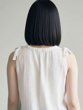 フレイムス ヘアアンドリラックス 赤羽店(Frames hair&relax) 20代30代40代◎切りっぱなしボブ/地毛風カラー/ストレート赤羽