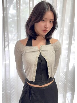 アクシス 栄ガスビル店(`AXIS) イメチェン/ピンクベージュ/アンブレラカラー/前髪/名古屋矢場町