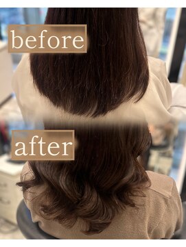 アピッシュ ギンザ(apish ginza) 浅子小百合/忙しい20代30代におすすめコテ巻き風パーマ