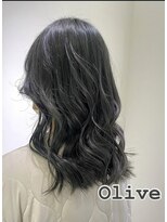 ガーデンヘアー(Garden hair)&nbsp;［ブリーチカラー］オリーブグリーン