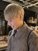 ノラ ヘアーサロン(NORA HAIR SALON)&nbsp;【石山】2ブリーチで作るホワイトブロンドカラー