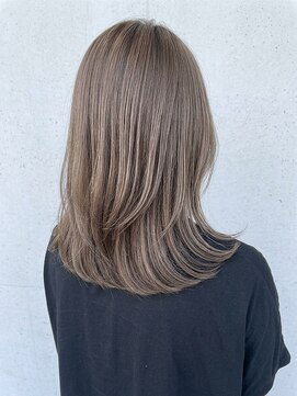 アッシュ 伊勢崎(ash) 髪質改善縮毛矯正◎透明感グレージュレイヤーカット美髪春カラー