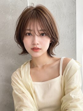 ノア 三宮店(NOA) 【NOA】韓国風くびれショートレイヤーショートシースルーバング
