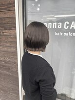 カンナカンナ 三佐店(cannaCANNA)&nbsp;大人女性におすすめ。丸みシルエットのまとまりボブ