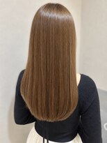 ビューティシモ 川越(Beautissimo)&nbsp;ブラウンベージュ 髪質改善カラー 髪質改善トリートメント