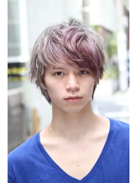 ブークル(boucle) 外国人風クラウドマッシュウルフ