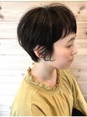 春に可愛いマッシュショート