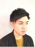 アクティブブラックショートヘア<浜松町/メンズ/ヒロ銀座>