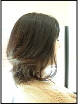 メタ(META)&nbsp;カット＋オーガニックカラー（暗めのウォームブラウン）