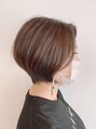 ブロッサム 若葉店(Blossom) クセを活かしたショートボブスタイル/若葉/髪質改善