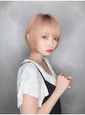 《era》セクシーショート ペールベージュ 段カット みわ