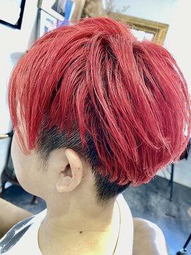 ヘアーアンドハッピー ココバーキン(Hair&Happy CoCoBirkin) CoCo Birkin★ フラミンゴオレンジマッシュショート