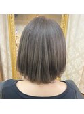 ふんわりCUTE女子力高めカラー☆グレージュシルバー