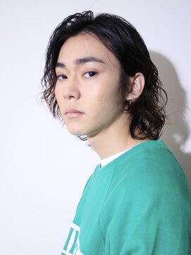 メリケンビューティーパーラー コウベ(MERICAN BEAUTY PARLOR KOBE) ミディアムメンズパーマ