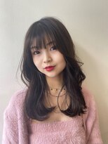 ボトムス(BOTTOMS)&nbsp;韓国風　ワンカール　チョコレートブラウン