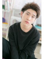 ミック ヘアアンドメイク アップ 駒込店(miq Hair&Make up)&nbsp;男前！ワイルドアップバングｘツーブロック刈り上げa1