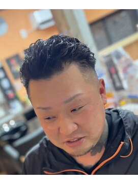 ピシャッとニ代目銀二郎 ノーマルパーマ