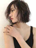 前髪長めボブ