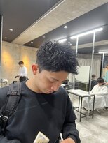 イーラ(era)&nbsp;ツーブロックなしグラデーションボックスショート短髪