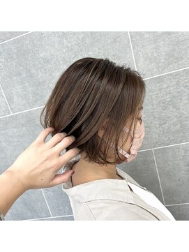 サンクレポ 超自然!白髪染め未使用でシークレットハイライト