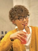 #マッシュウルフ 波巻きスパイラル 渋谷/メンズパーマ