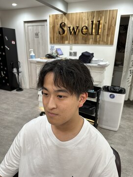 スウェル 船橋店(Swell) ハイライト/マッシュパーマ/ウルフ/波巻き/メンズ1