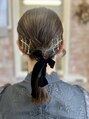 アンレーブ ヘア メイク ヘアーアレンジちょっとしたお出掛けや式典とかでも承ってます。