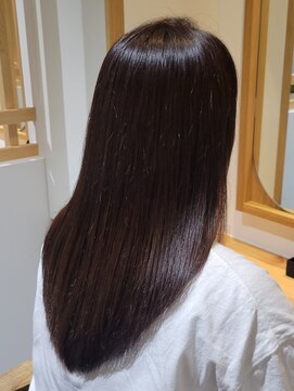 エニィ 池袋西口(Any) 黒髪/グレーベージュ/レイヤーロング/前髪パーマ/池袋